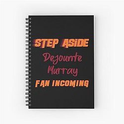 Dejounte Murray Step Aside Spiral Notebook