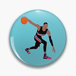 Dejounte Murray Fiesta Pin