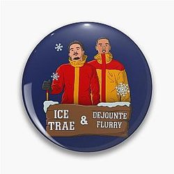 Ice Trae DeJounte Murray - Trae Young and DeJounte Murray - Atlanta Basketball Pin
