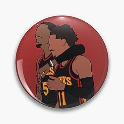 Trae Young & Dejounte Murray Pin