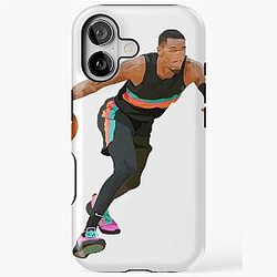 San Antonio Spurs Dejonte Murray iPhone Tough Case