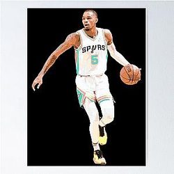 Dejounte Murray Basketball Poster