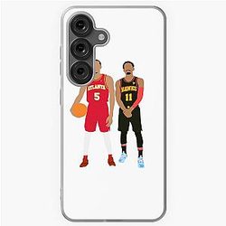 Atlanta Hawks - Dejounte Murray 5 and Trae Young 11 Samsung Galaxy Soft Case