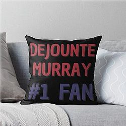 Dejounte Murray Fan Throw Pillow