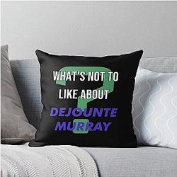 Dejounte Murray - What's not to liker about Throw Pillow