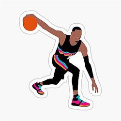 Dejounte Murray Fiesta Sticker