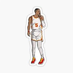 Dejounte Murray - Atlanta Hawks Basketball Sticker