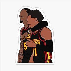 Trae Young & Dejounte Murray Sticker