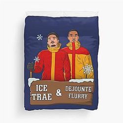 Ice Trae and Dejounte Flurry - Trae Young And Dejounte Murray - atlanta basketball duvet cover