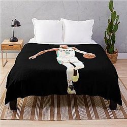 Dejounte Murray Basketball Throw Blanket