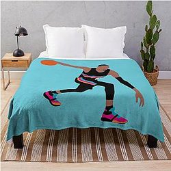 Dejounte Murray Fiesta Throw Blanket