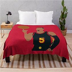 Dejounte Murray Atlanta Blanket