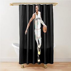 Dejounte Murray Basketball Shower Curtain
