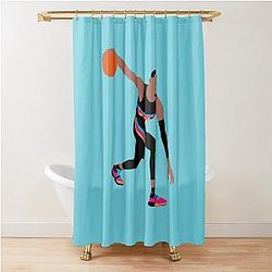 Dejounte Murray Shower Curtain