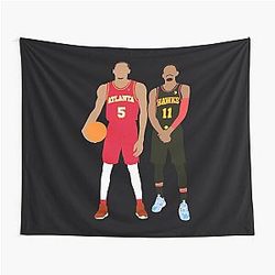 Atlanta Hawks - Dejounte Murray vs Trae Young Tapestry