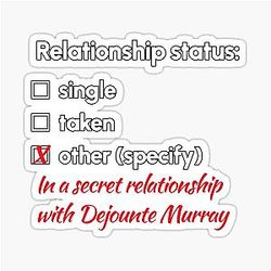 Dejounte Murray - Relationship Sticker