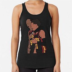 Trae Young & Dejount Murray Racerback Tank Top