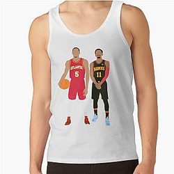 Atlanta Hawks - Dejounte Murray 5 Trae Young 11 Tank Top