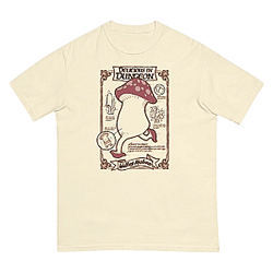 Walking Mushroom LA2606 Delicious in Dungeon T-Shirts
