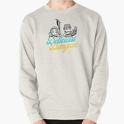 Delicious in Dungeon : Dungeon Meshi Marcille & chilchunk Pullover Sweatshirt