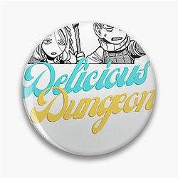 Delicious in Dungeon : Dungeon Meshi Marcille & chilchunk Pin