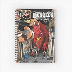  Delicious in Dungeon - Cover image Spiral Notebook
