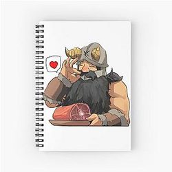 delicious in dungeon senshi Spiral Notebook
