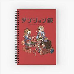Dungeon Meshi Delicious in Dungeon lets eat! Spiral Notebook