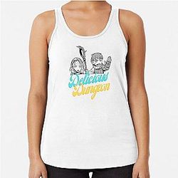 Delicious in Dungeon : Dungeon Meshi Marcille & chilchunk Racerback Tank Top