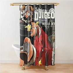  Delicious in Dungeon - Cover image Shower Curtain