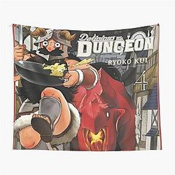  Delicious in Dungeon - Cover image Tapestry