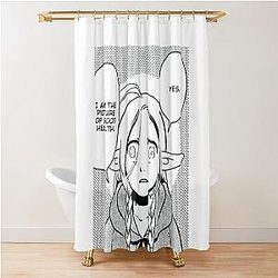 Delicious in Dungeon : marcille Shower Curtain