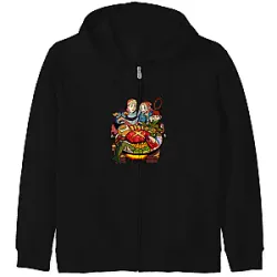 Delicious in Dungeon Group Art Zipped Hoodie