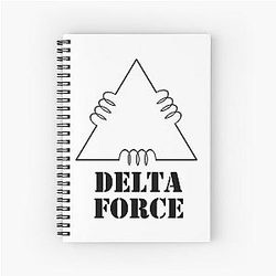 Delta Force T-shirt Spiral Notebook