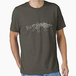 M4A1 MRE Delta Force T-Shirt