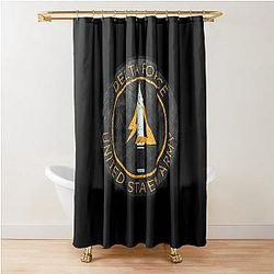 Delta Force Vintage Dusche Vorhang