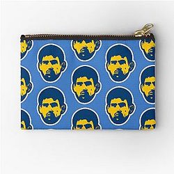 Demian Maia Blue Zipper Pouch