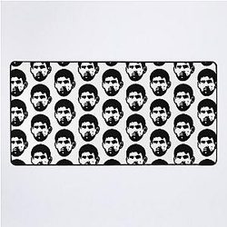 Demian Maia Black Desk Mat