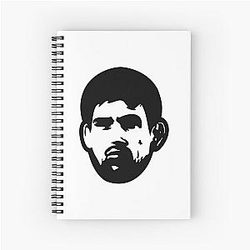 Demian Maia Black Notebook
