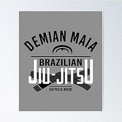 Demian Maia Roots Poster