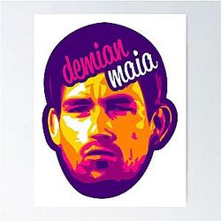 Demian Maia UFC Poster