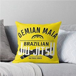 Demian Maia BJJ Throw Pillow