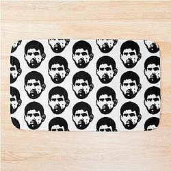 Demian Maia Black Bath Mat