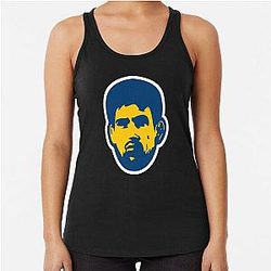 Demian Maia Blue Racerback Tank Top