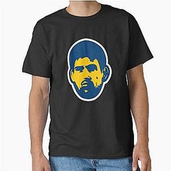 Demian Maia Classic Blue and Yellow T-Shirt