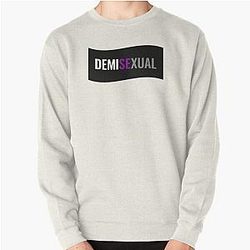 Demisexual Sweatshirts - demisexual pride flag Pullover Sweatshirt RB0403