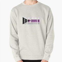 Demisexual Sweatshirts - Demisexual DEMI Demisexual Activism Demisexual Flag Demisexual Colors Demisexual Supporter Funny Demisexual Meme Gift Demisexuality Gift LGBT LGBTQ Gay Pullover Sweatshirt RB0403