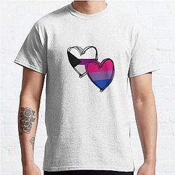 Demisexual T-Shirts - Bi Demi Classic T-Shirt RB0403