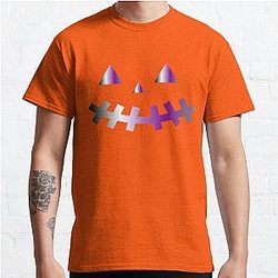 Demisexual T-Shirts - pumpkin demisexual Classic T-Shirt RB0403