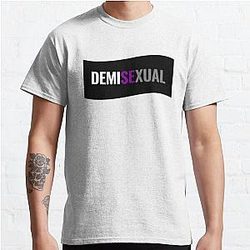 Demisexual T-Shirts - demisexual pride flag Classic T-Shirt RB0403